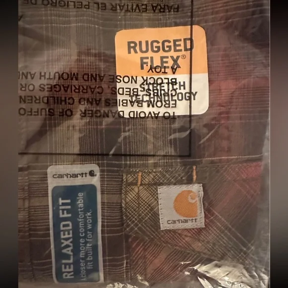 Carhartt Relaxed Work Shirt size XL - Picture 4 of 4